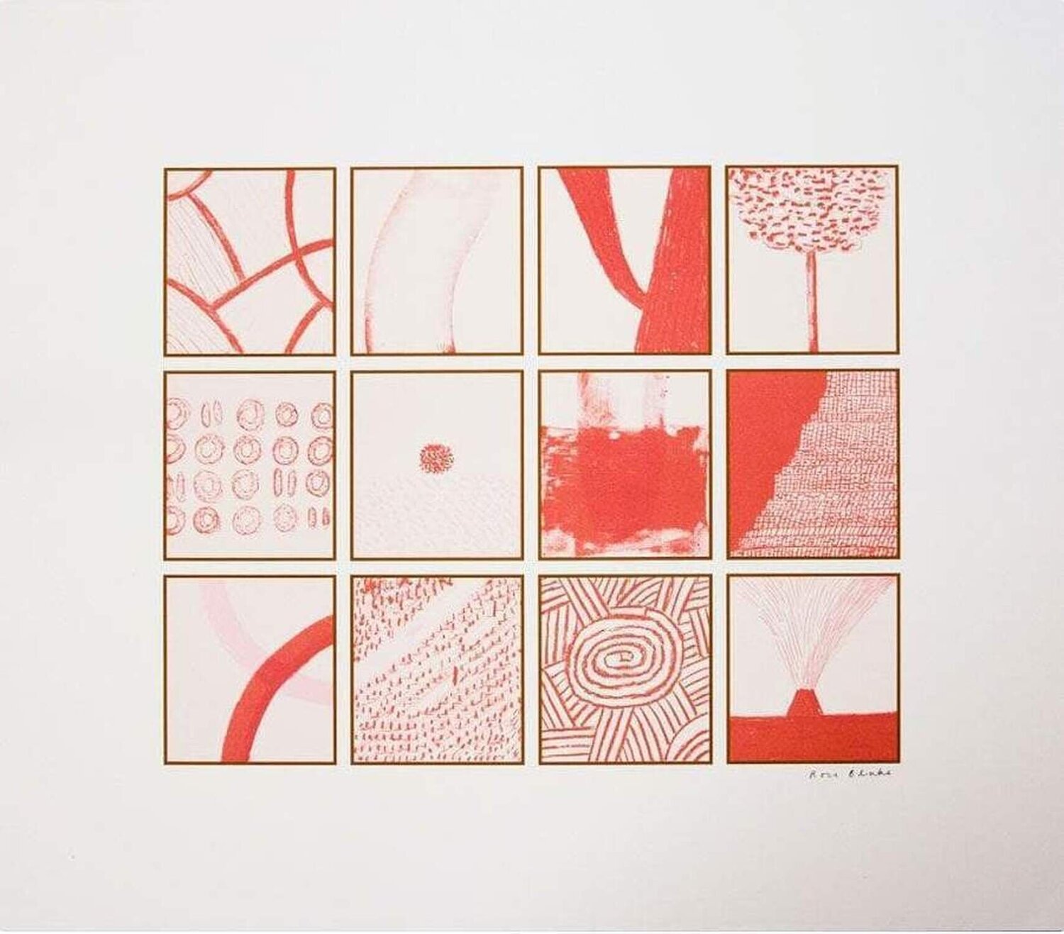 Wall Art III Rose Blake Stampa in vendita
