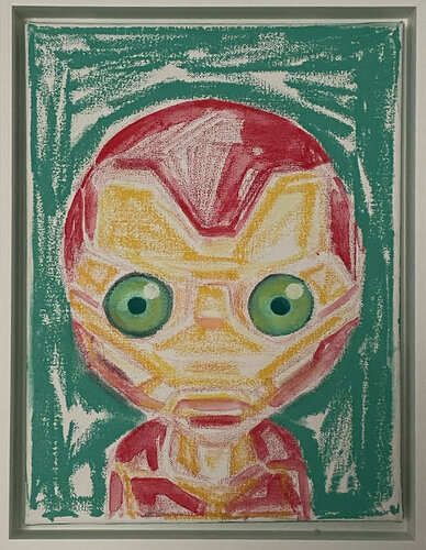 Iron Boy by SOCKO, Painting for Sale on Singulart