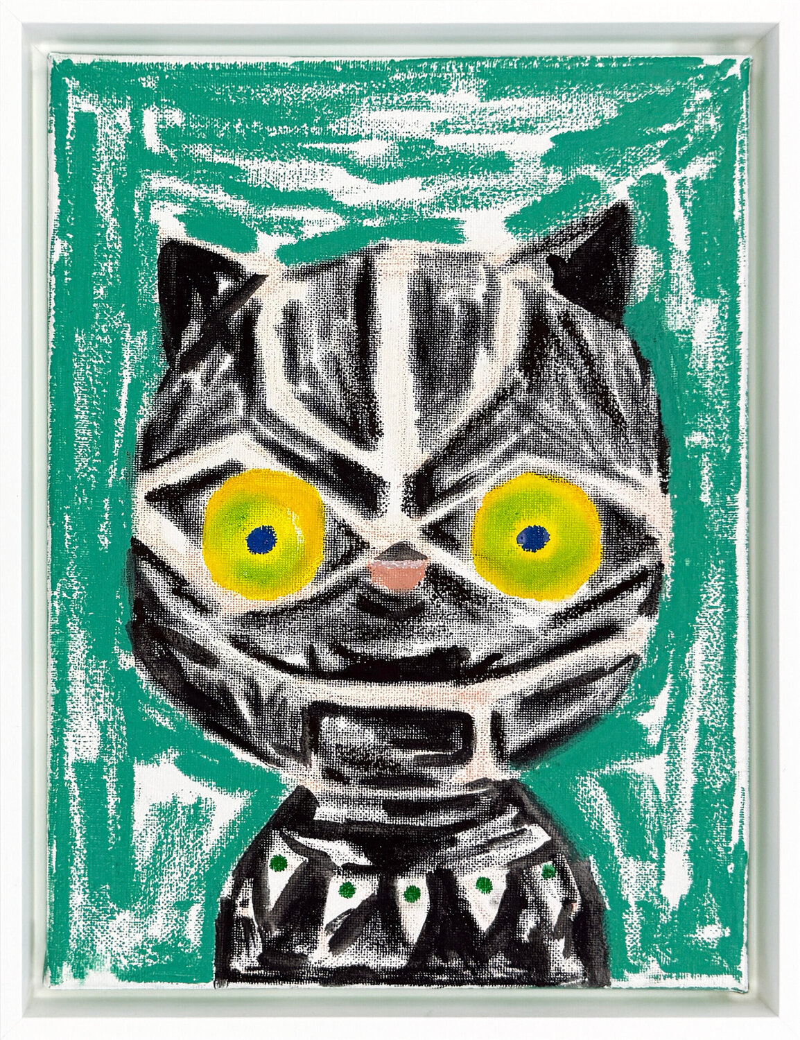 Panther Dough II (framed original painting on canvas) SOCKO Originalgemälde zu verkaufen