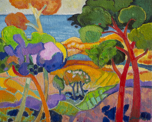 Alberi by Stefano Puleo, Painting for Sale on Singulart