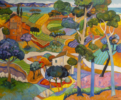 Scorcio sulla baia di Stefano Puleo, Pittura in vendita su Singulart
