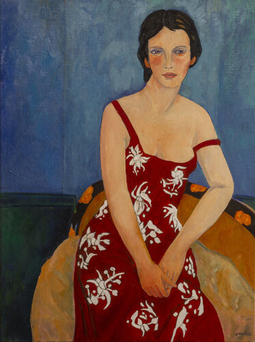 Figura seduta di Stefano Puleo, Pittura in vendita su Singulart