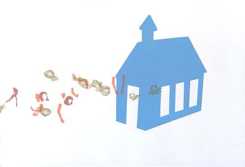 Idyll (3) di Zoe Hawk, Opera su carta in vendita su Singulart