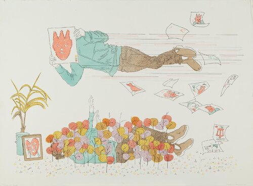 There It Goes di Emmett Merrill, Opera su carta in vendita su Singulart