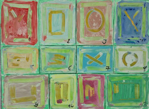 KISSES AND HUGS par José Fonte, Peinture en vente sur Singulart