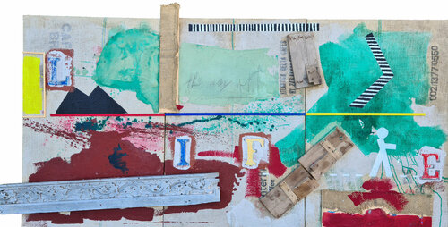 FIGHT AND HOPE par José Fonte, Peinture en vente sur Singulart