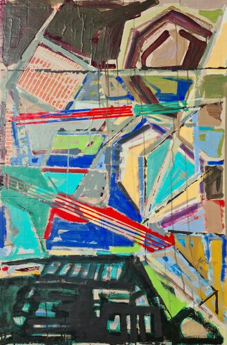 geometric quadrilaterals 5 by José Fonte, Work on Paper for Sale on Singulart