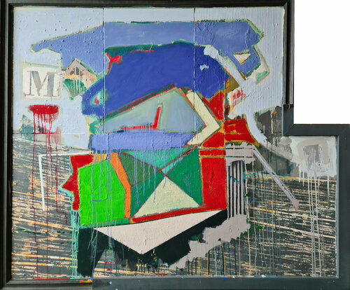 VOYAGE L van José Fonte, Schilderij te koop op Singulart