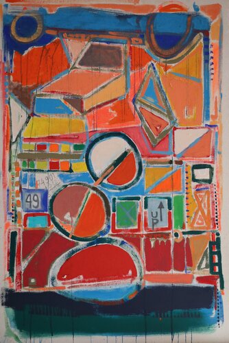 A long way to go #3/1 par José Fonte, Peinture en vente sur Singulart