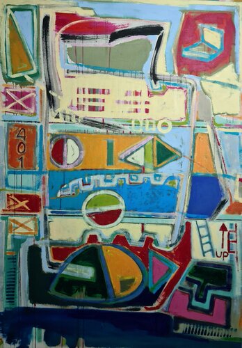 A long way to go #6 di José Fonte, Pittura in vendita su Singulart