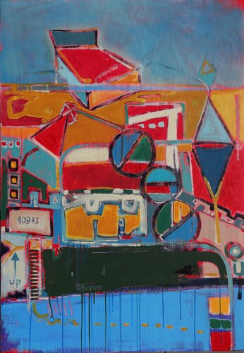 A long way to go 3 de 3 par José Fonte, Peinture en vente sur Singulart