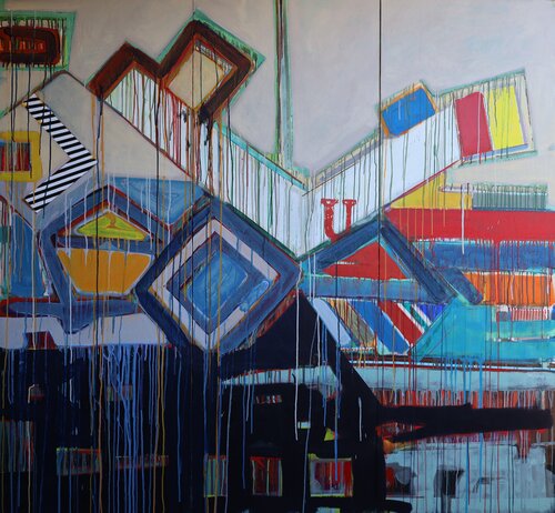 #VOYAGE 4 di José Fonte, Pittura in vendita su Singulart