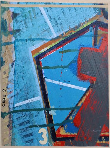 CSPA Cadeiras só para alguns 3 von José Fonte, Malerei kaufen auf Singulart