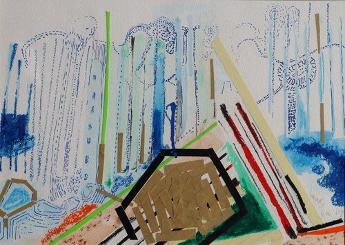 "hope has a path" by José Fonte, Painting for Sale on Singulart