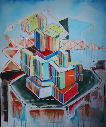 Book Landscape di José Fonte, Pittura in vendita su Singulart