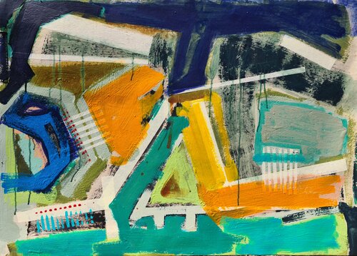Urban landscapes 3/3 di José Fonte, Altri media in vendita su Singulart