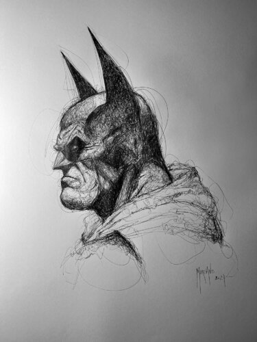 Batman van Patrice Murciano, Werk op papier te koop op Singulart