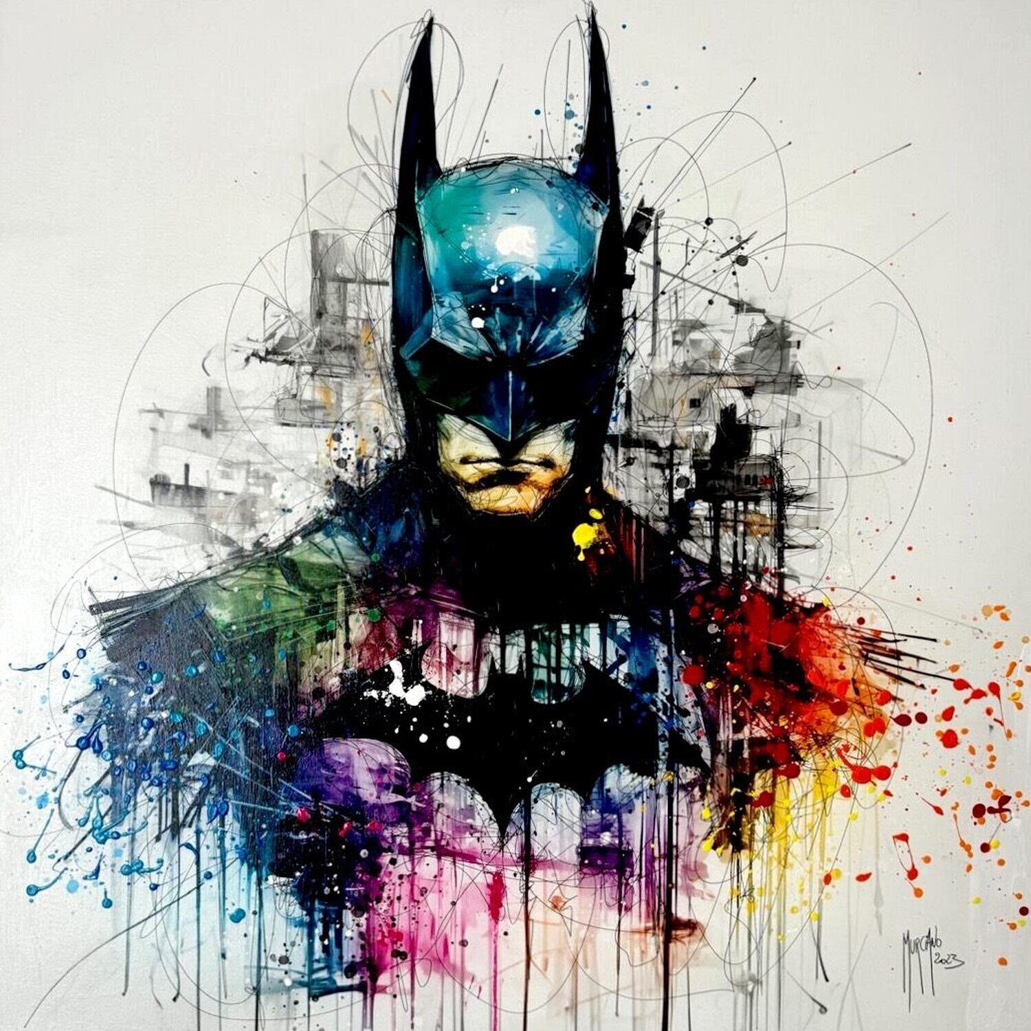Gotham Patrice Murciano Dipinto originale in vendita
