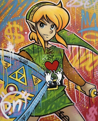 Link Haring von Daru, Malerei kaufen auf Singulart