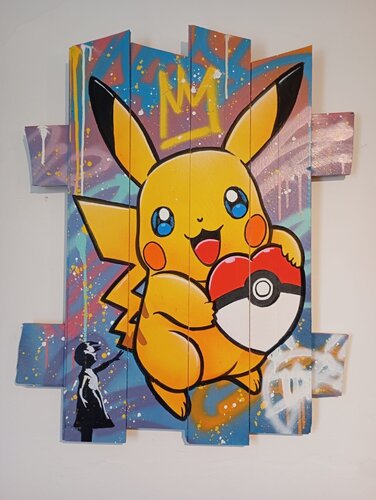 Poke Love Go von Daru, Malerei kaufen auf Singulart