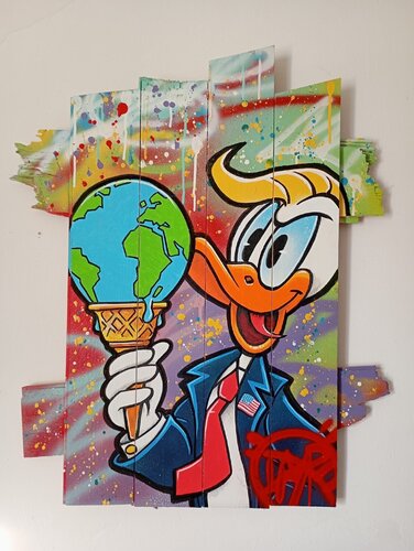 Sweet Tariffs van Daru, Schilderij te koop op Singulart