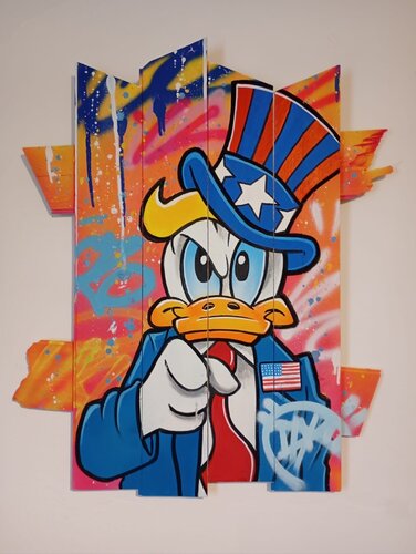 I want USA! von Daru, Malerei kaufen auf Singulart