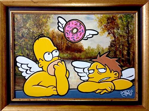 Heaven can wait van Daru, Schilderij te koop op Singulart