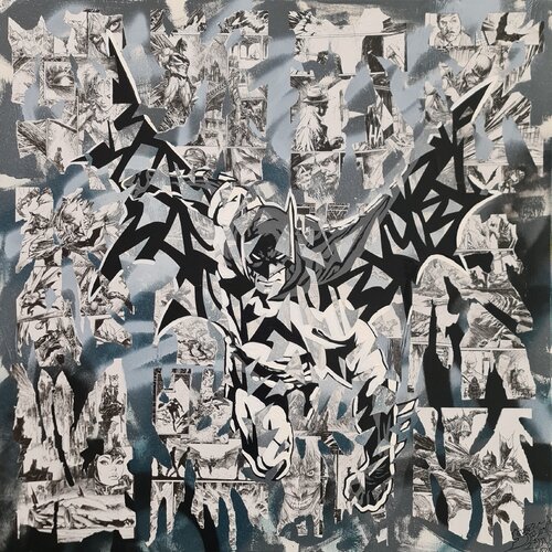 Batman van Yoann Bonneville (YBA), Schilderij te koop op Singulart