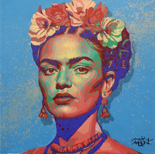 Blooming Frida de duplicated artist, Pintura a la venta en Singulart