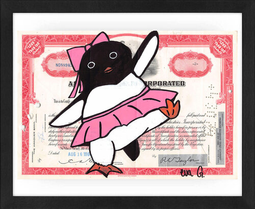 Ballerina von Penguino, Malerei kaufen auf Singulart