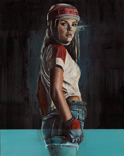 Blackout Beauty di Mathieu Questel, Pittura in vendita su Singulart