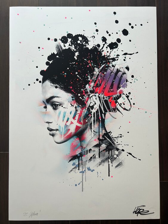 Yelena - Purple (Hand-embellished) Hope1393