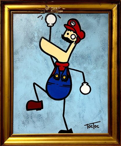 Mario-Duduss by Toctoc, Painting for Sale on Singulart
