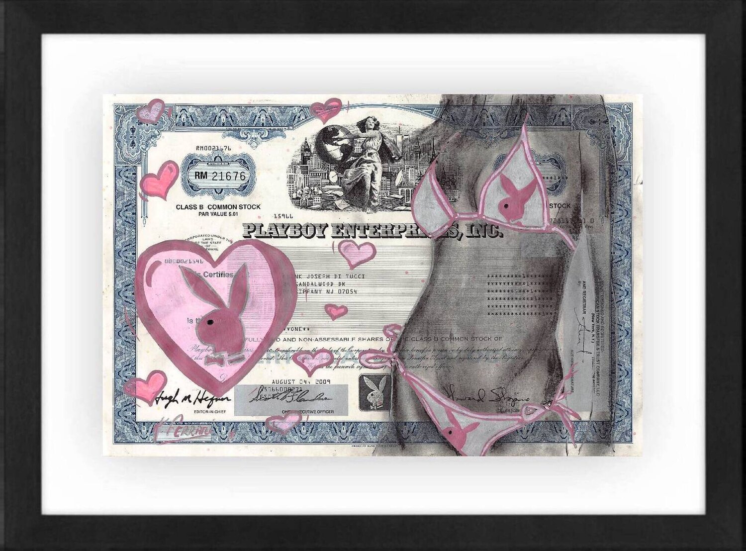 The Play Boy Swimsuit Katia Ferrari Originalgemälde zu verkaufen