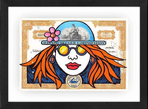 Miss Flower by Tina Loiodice, 회화 for Sale on Singulart