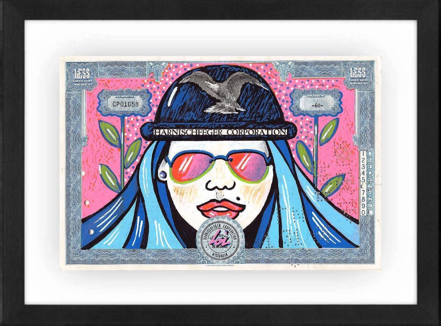 World in Pink Tina Loiodice Dipinto originale in vendita