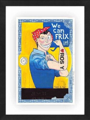 Rosy can Fix it von Freaks the FaB, Malerei kaufen auf Singulart
