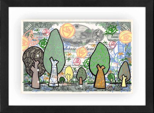 Green Forest von Micowel, Malerei kaufen auf Singulart