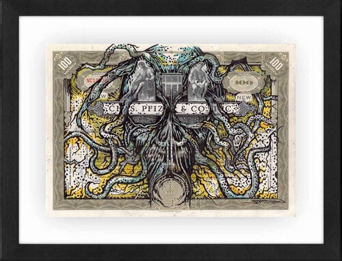 Their Curses Shall Raise The Leviathan van Stan Maksun, Schilderij te koop op Singulart