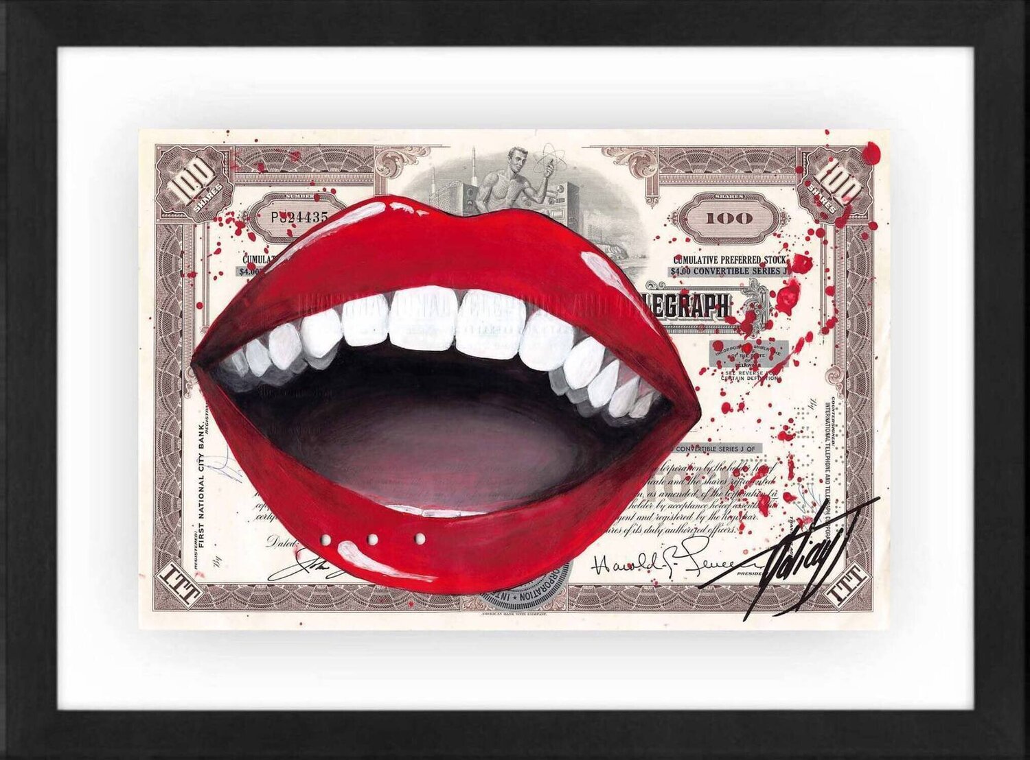Smile Julie Galiay Dipinto originale in vendita