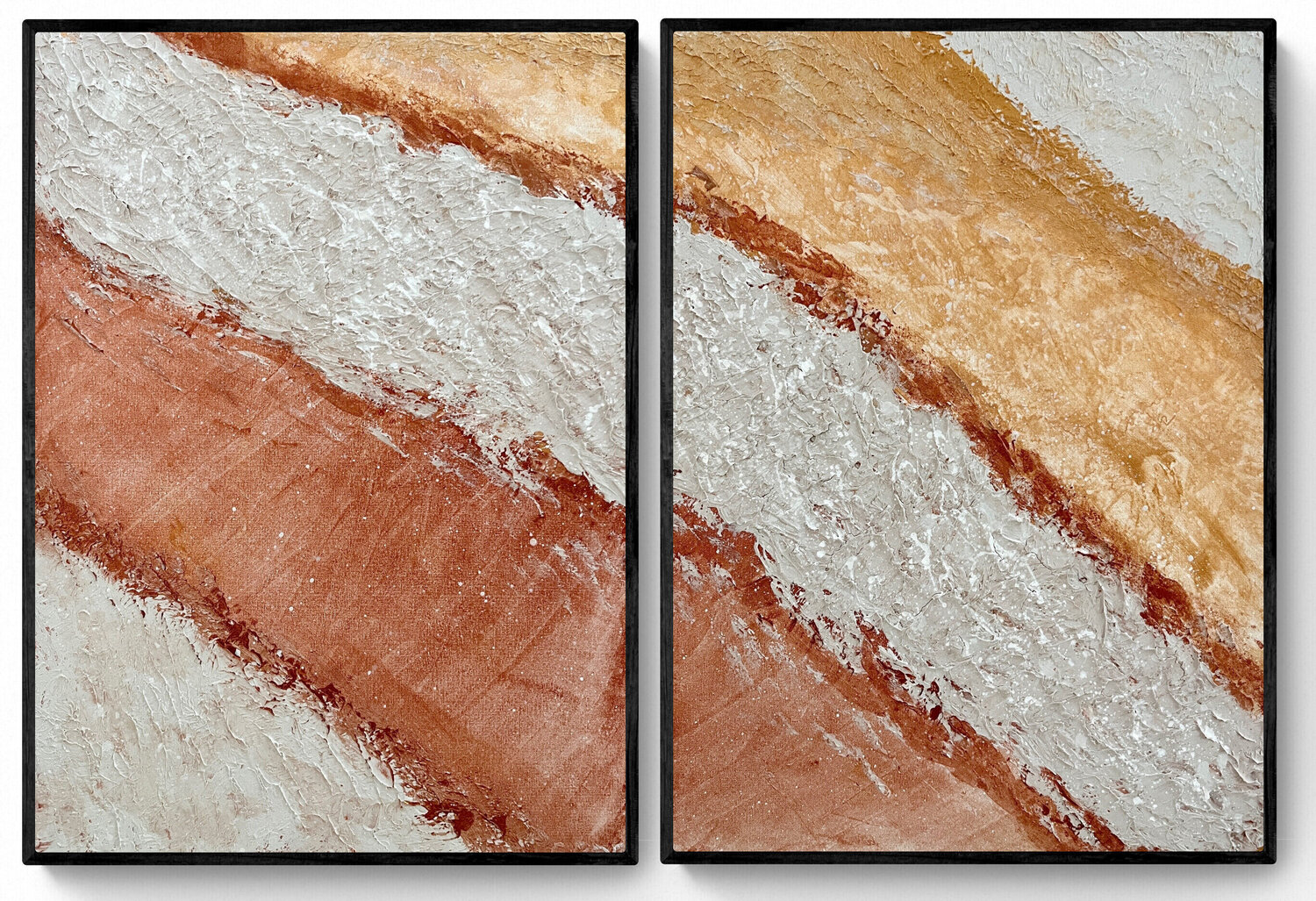 Trio (Diptych) Tasha Dipinto originale in vendita