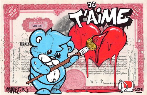 T'aimes von Shadee K, Druck kaufen auf Singulart