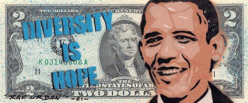 Diversity is Hope di Raf Urban, Pittura in vendita su Singulart