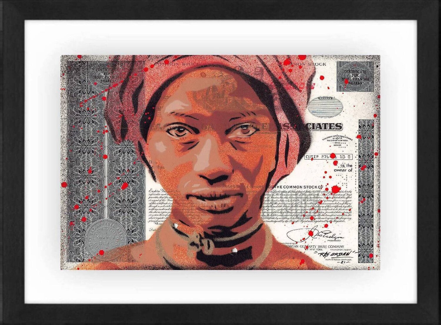 Face Raf Urban Original painting for sale