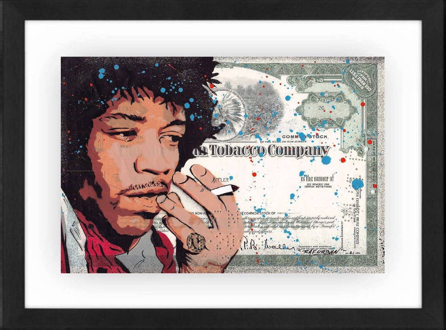 Hendrix Raf Urban Original painting for sale