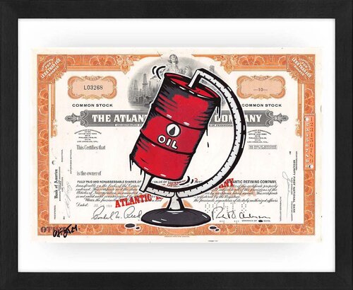 The Work of Oil di Otist, Pittura in vendita su Singulart