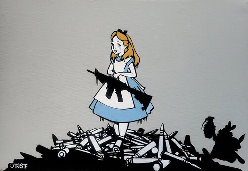 Alice in Wonderland van Otist, Schilderij te koop op Singulart