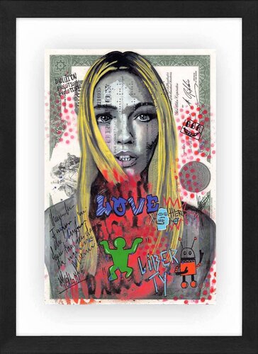 Love Liberty van Nathalie Molla, Schilderij te koop op Singulart