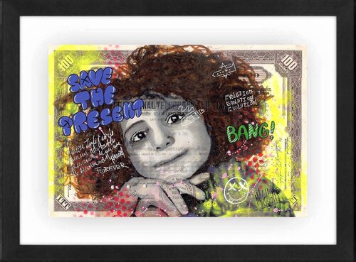 Save the present van Nathalie Molla, Schilderij te koop op Singulart
