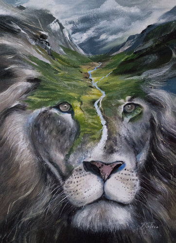 RIVER OF LIFE de Tetiana Tiplova, Pintura a la venta en Singulart